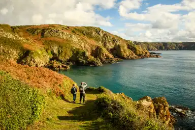 Coastal walking in Guernsey